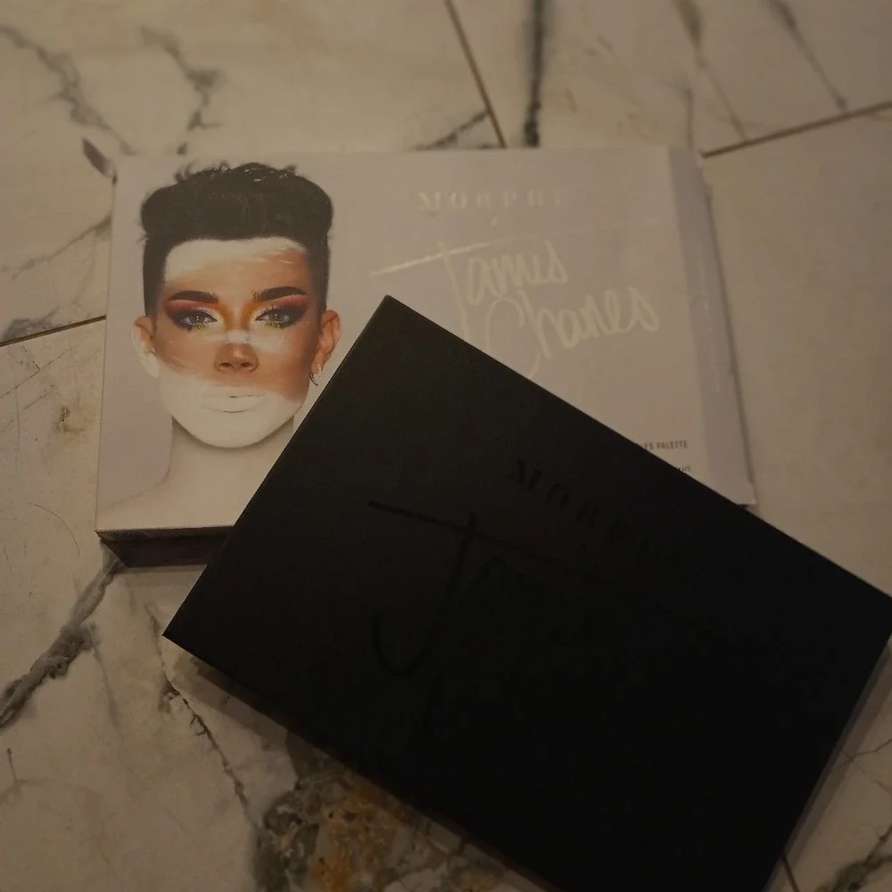 Morphe The James Charles Authentic Eyeshadow Palette Full size Rare Glam Womens